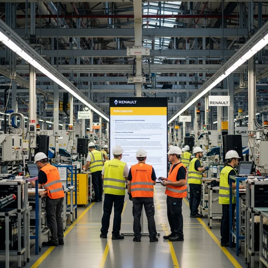 Świeże wieści z fabryki Renault: co się działo?