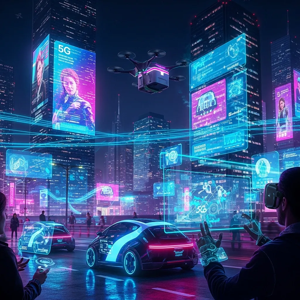 5G w akcji: jak nowa generacja sieci zmienia naszą rzeczywistość