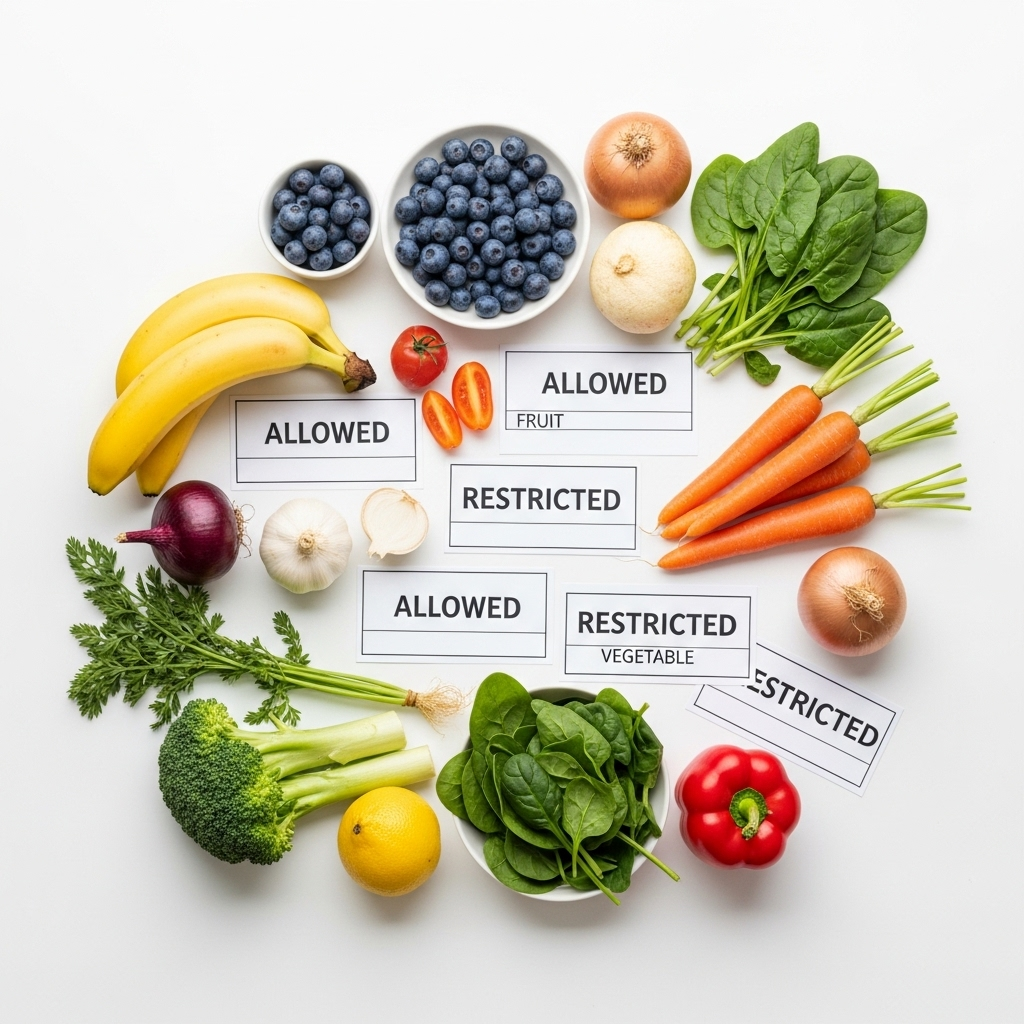 Dieta low FODMAP: przewodnik po produktach dozwolonych i zabronionych