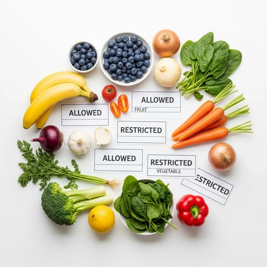Dieta low FODMAP: przewodnik po produktach dozwolonych i zabronionych